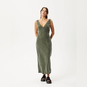 Afends Cupro Maxi Dress